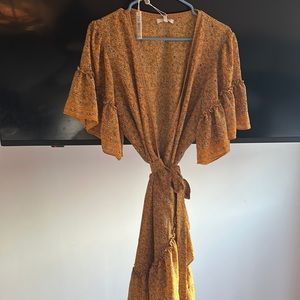 High low rap around dress